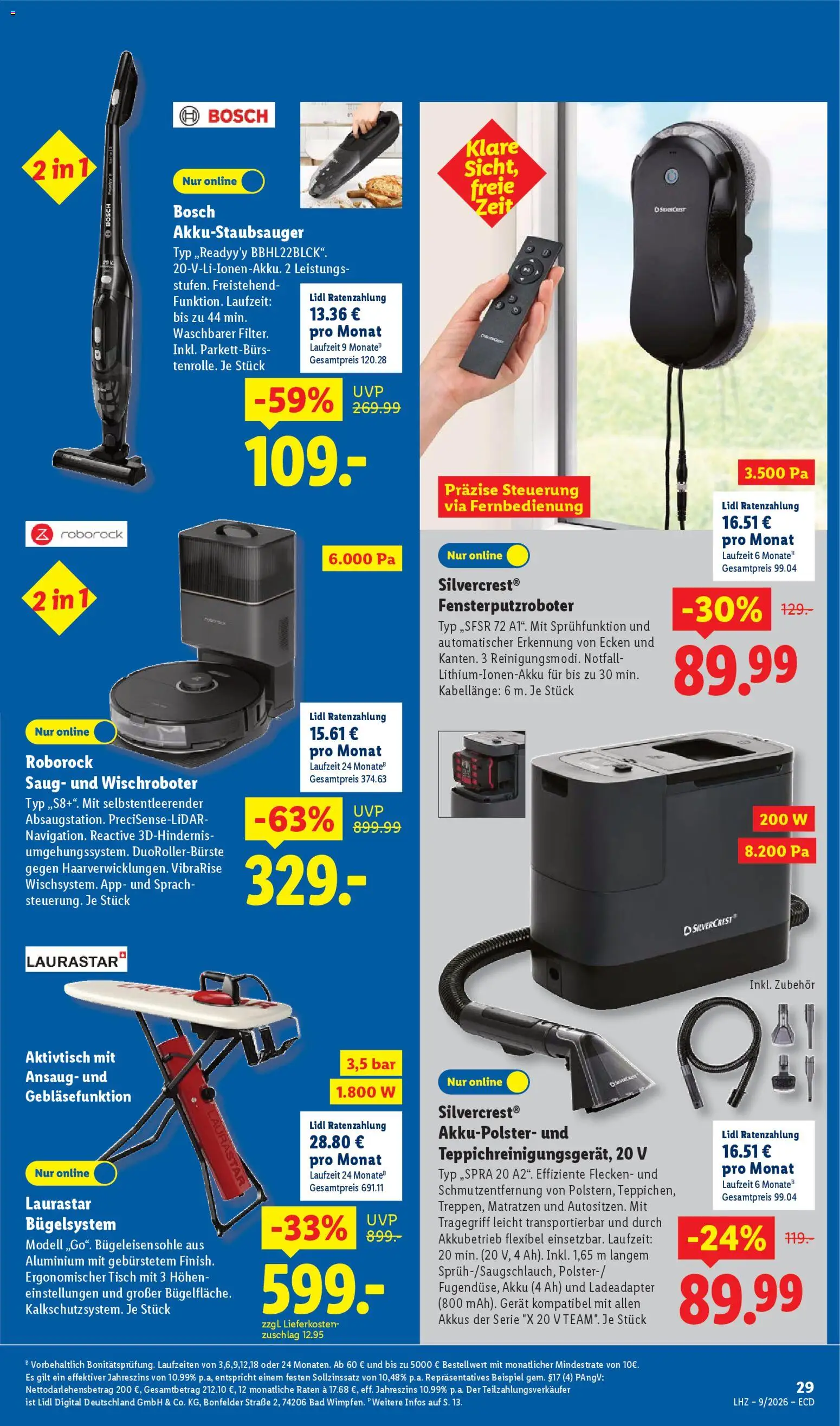 Lidl - Prospekt – gültig ab 23.02.2026 | Seite: 7 | Produkte: Bosch, Tisch, Bad