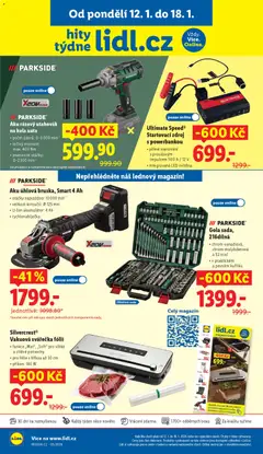 Náhled letáku Lidl leták - Hity týdne od 12.01.2026