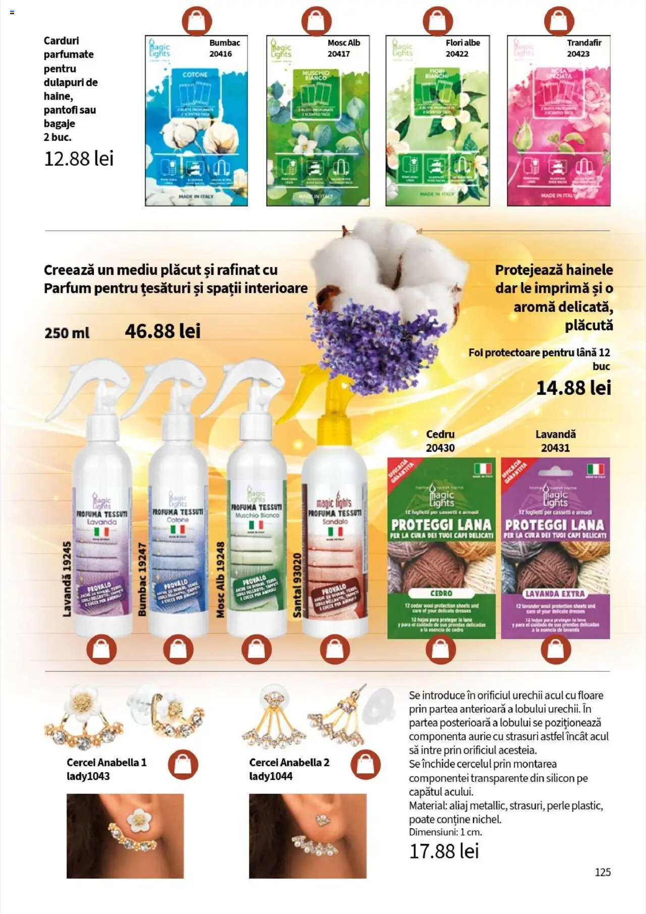 Noul catalog Lady’s – valabil de la 25.09.2025 | Pagină: 127 | Produse: Pară, Cercei, Trandafir, Akrilik boya