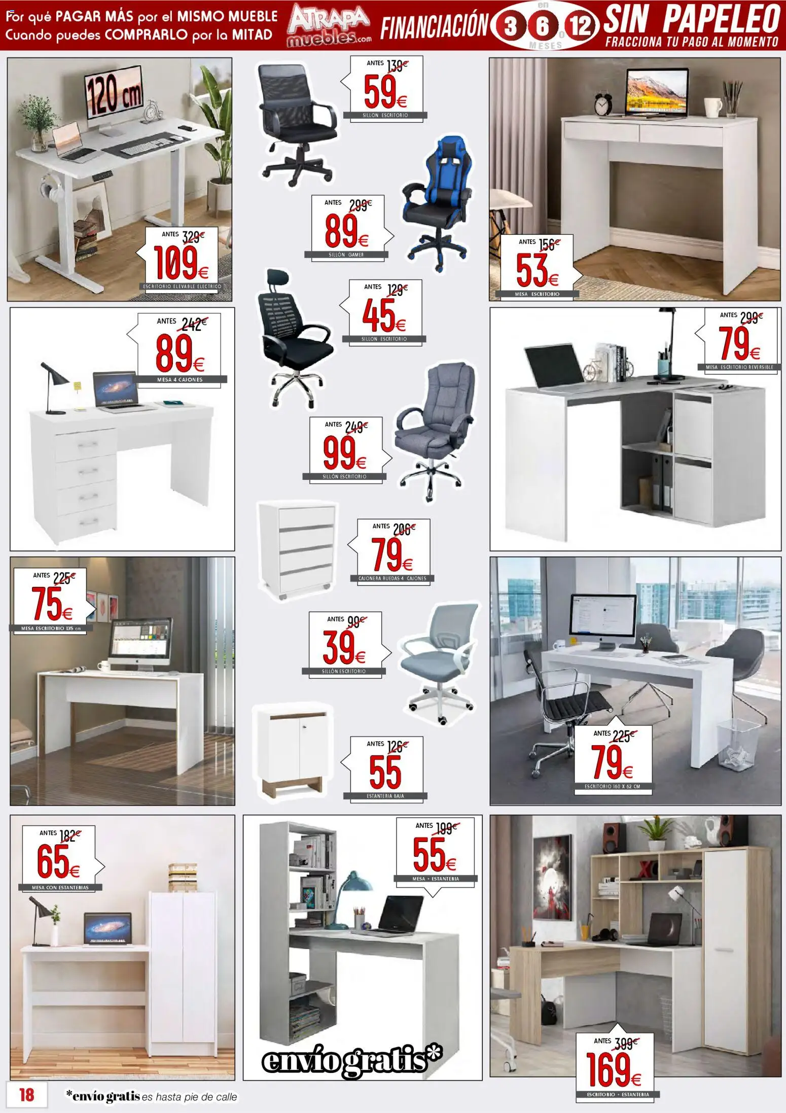 Atrapa Muebles - Black Friday │ válido desde el 14.11.2025 | Página: 44 | Productos: Cajonera, Sillón, Mesa