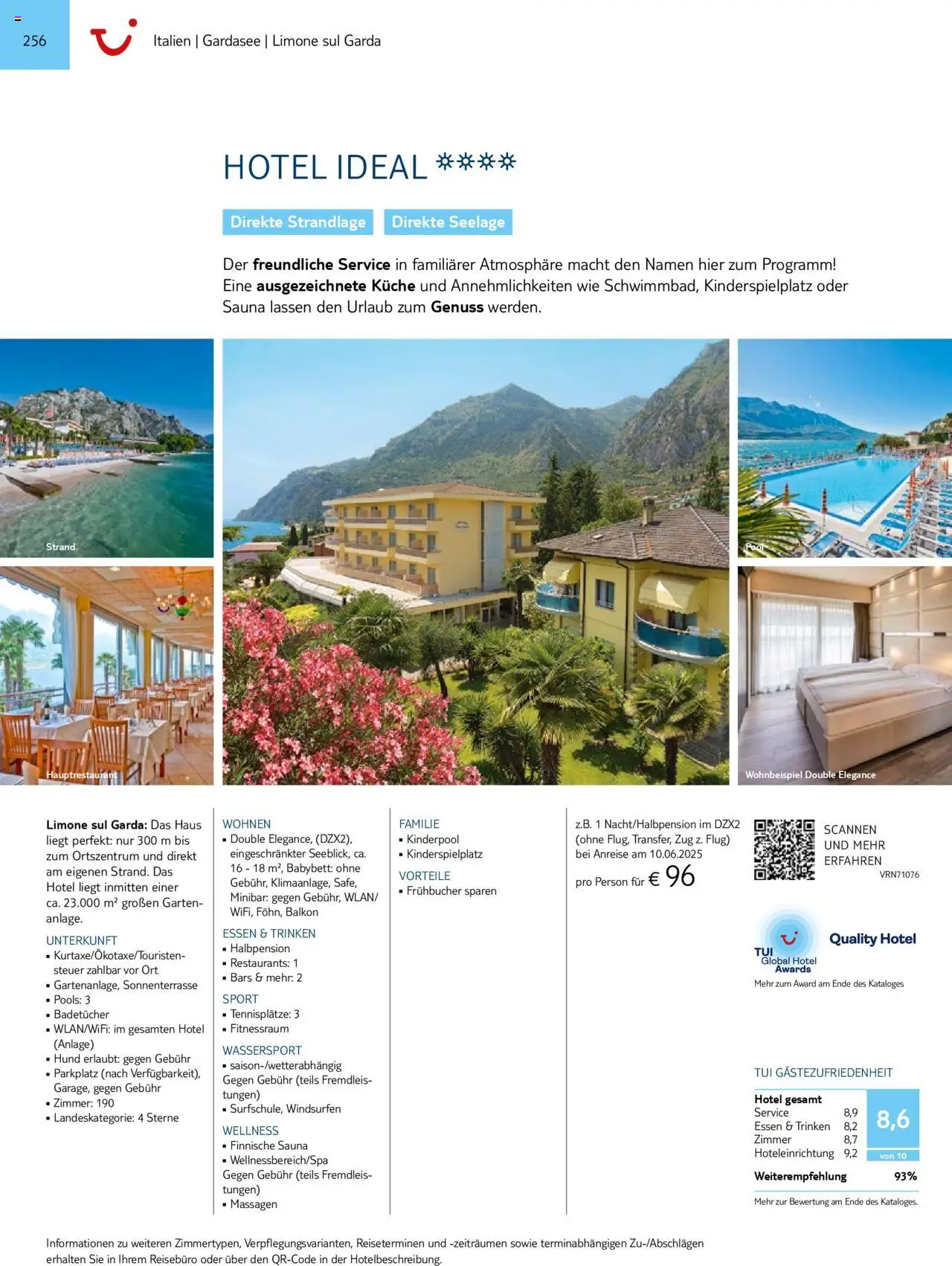 Aida - Urlaub mit eigener Anreise 2025/26 – gültig ab 01.11.2024 | Seite: 256 | Produkte: Babybett, Küche