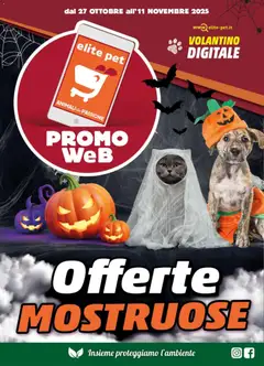Anteprima del volantino Elite Supermercati Pet catalogo valido a partire dal 27.10.2025