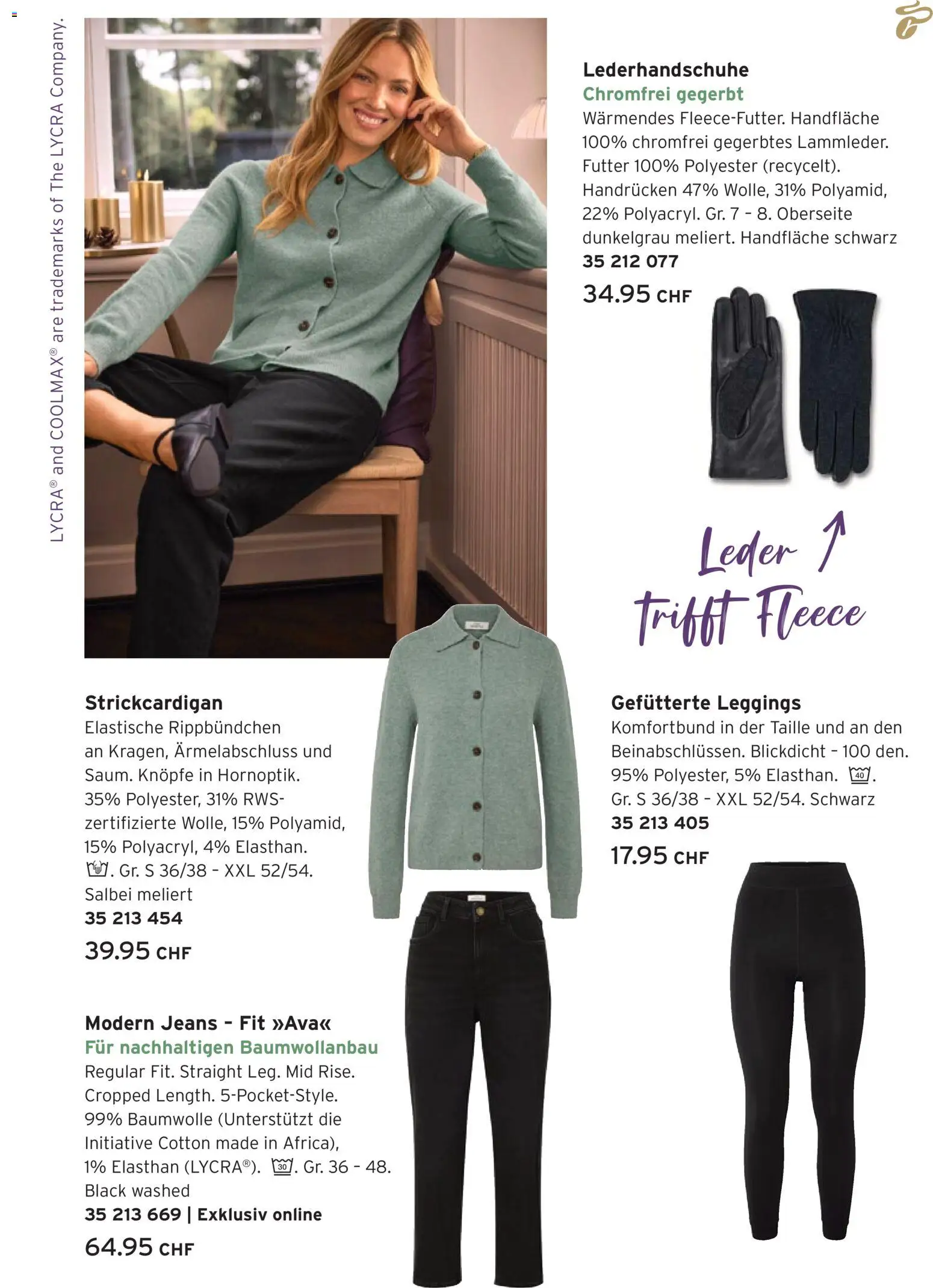 Tchibo Aktionen Freude – gültig ab 12.11.2025 | Seite: 17 | Produkte: Leggings, Jeans