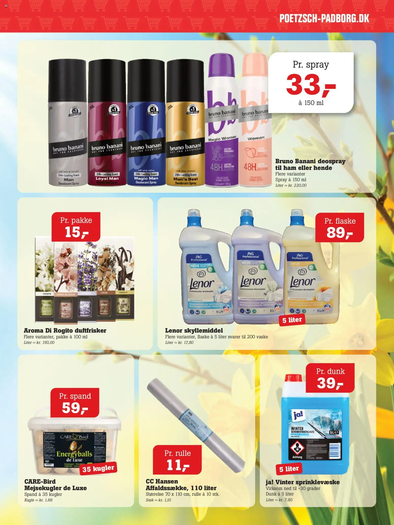 Poetzsch Padborg tilbudsavis – gyldig fra 26.02.2026 | Side: 29 | Produkter: Deodorant, Skyllemiddel