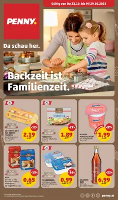 Penny Markt - Backzeit ist Familienzeit ab 23.10.2025 gültig