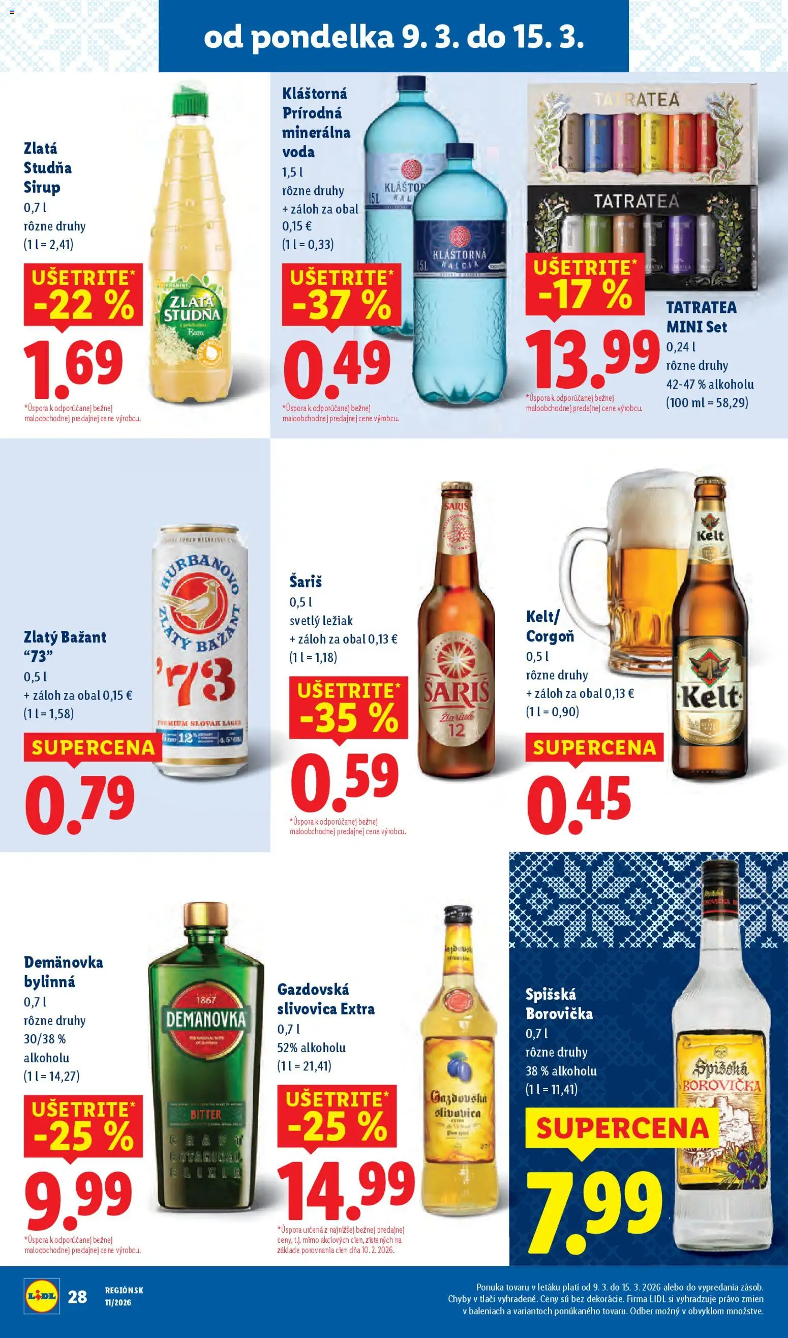 Nové Lidl akcie – leták je platný od 12.03.2026 | Strana: 72