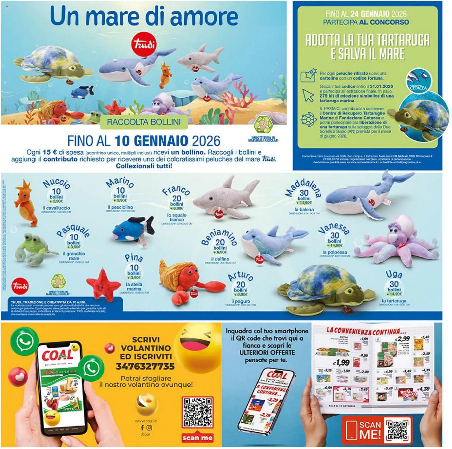 Volantino Coal del 27.12.2025 | Pagina: 24 | Prodotti: Peluche, Smartphone