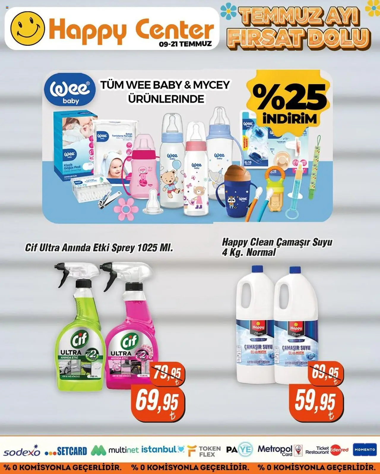 Happy Center Katalog - 09.07.2025 tarihinden itibaren geçerlidir | Sayfa: 7 | Ürünler: Şampuan, Deterjan