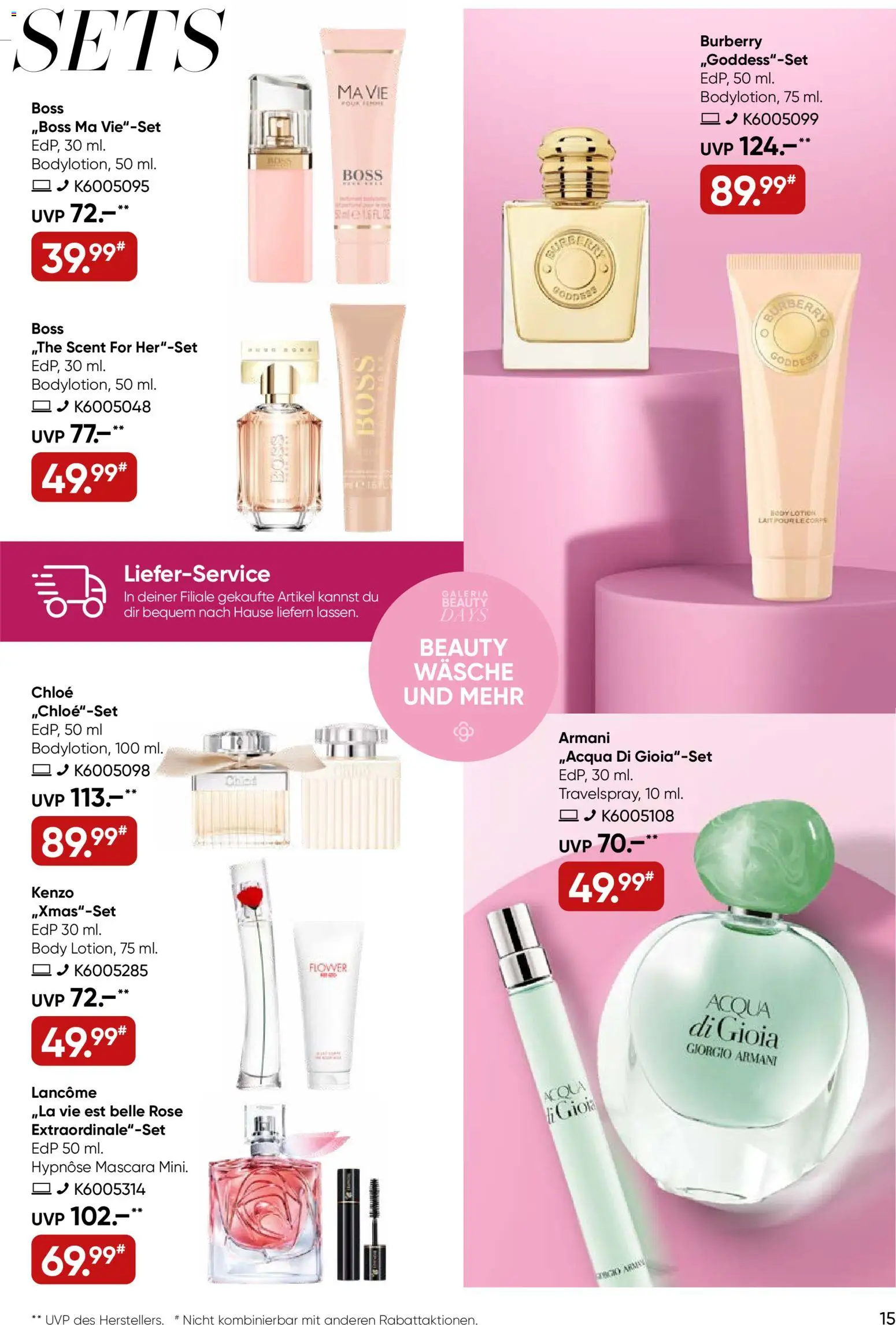 Galeria Karstadt Kaufhof Prospekt 	 – gültig ab 29.10.2025 | Seite: 15 | Produkte: Mascara