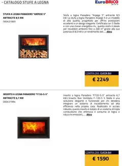 Anteprima del volantino Eurobrico Stufe a Legna catalogo valido a partire dal 23.07.2025 | Pagina: 34