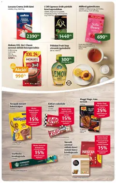EcoFamily Akciós újság - amely érvényes a következő dátumtól: 09.04.2026 | Oldal: 4 | Termékek: Kávékapszula, Maggi, Nesquik, Csokoládé