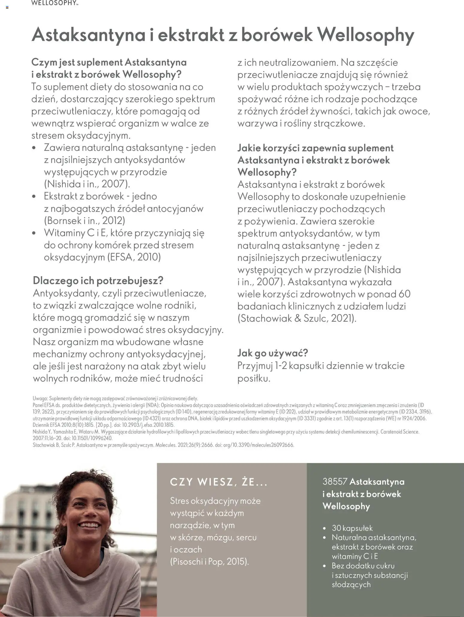 Oriflame Katalog - Przewodnik po produktach Wellosophy od 15.11.2023 | Strona: 21