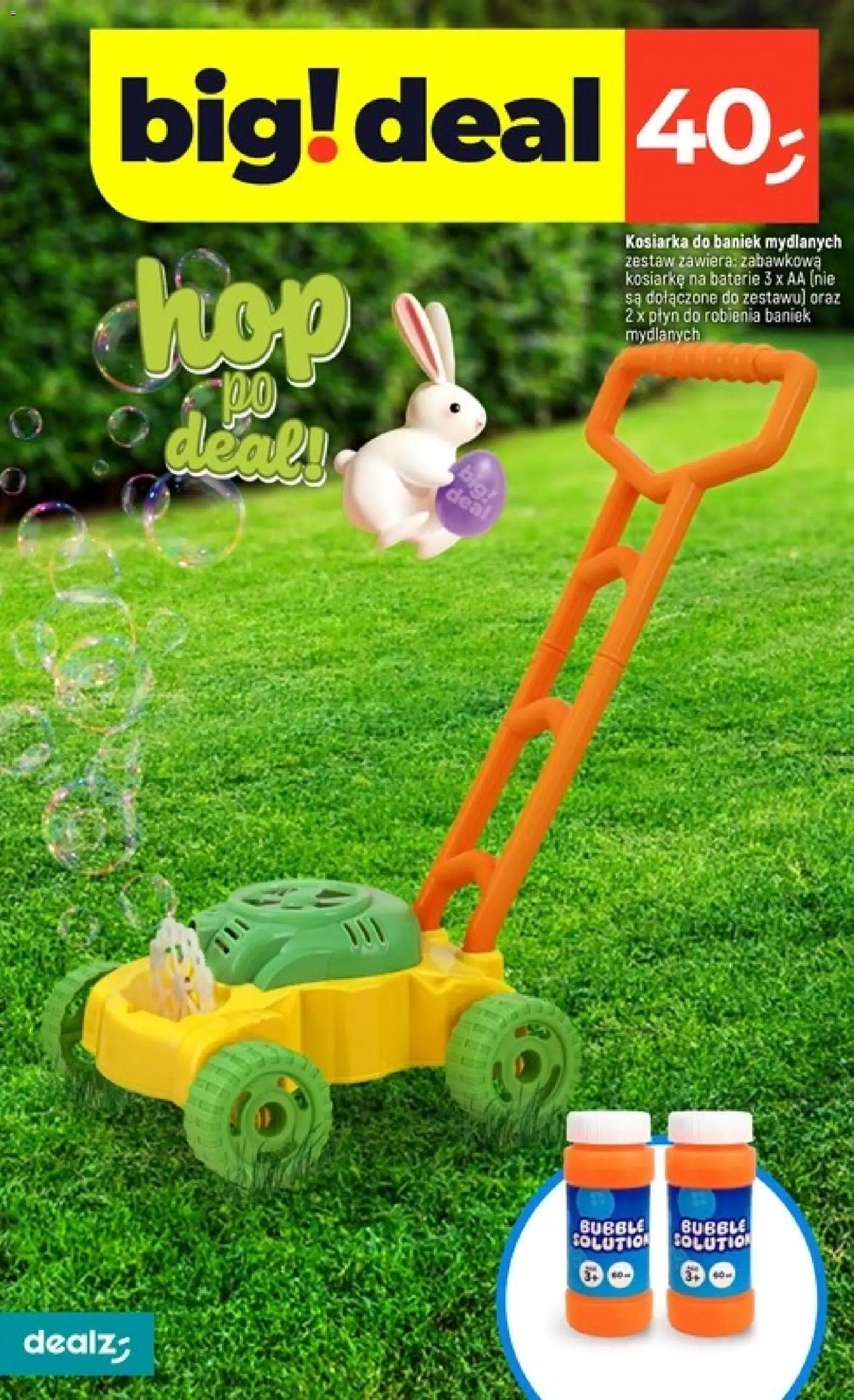 Dealz gazetka od 19.03.2026 | Strona: 28 | Produkty: Baterie, Kosiarka