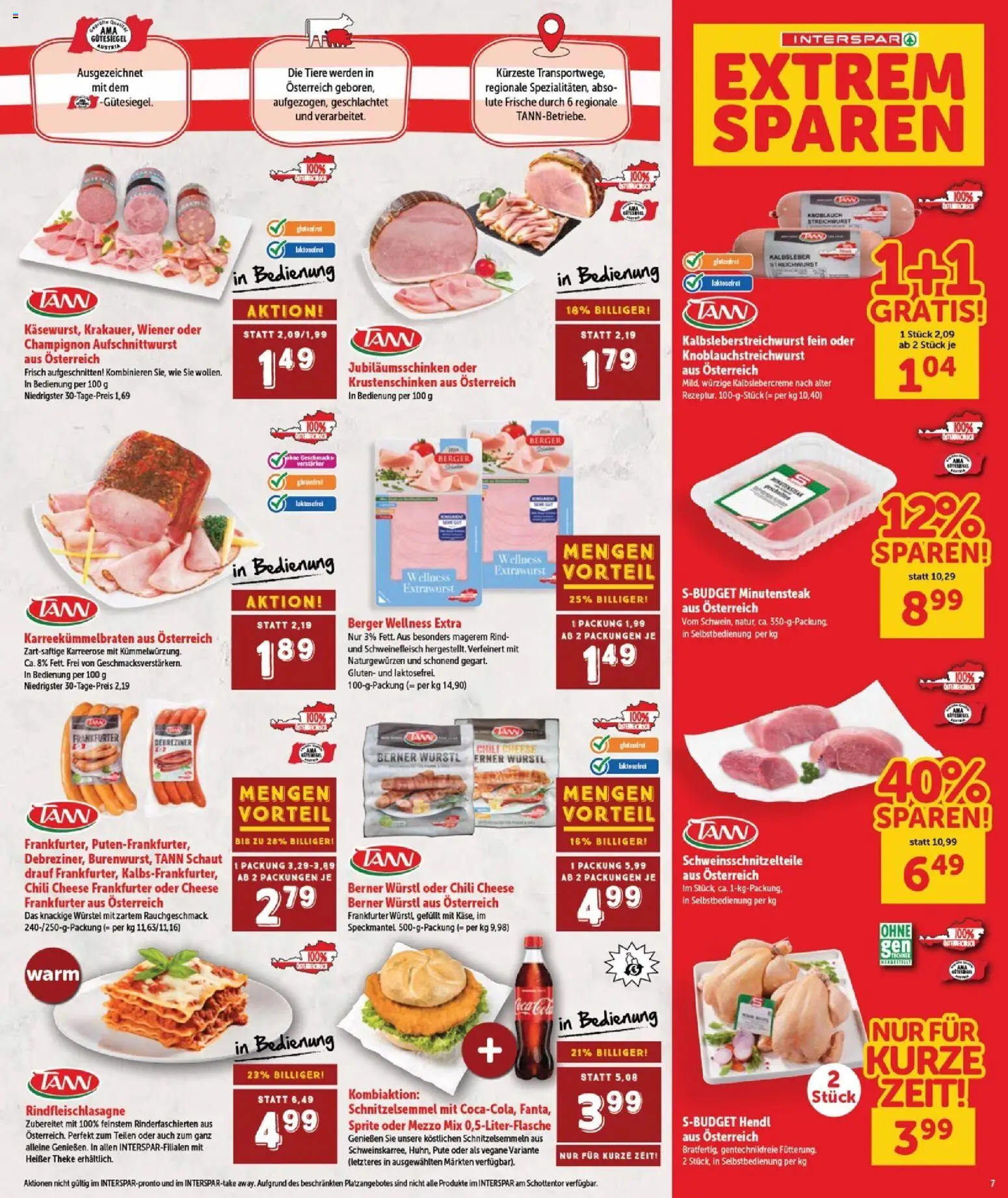 Interspar Flugblatt - Burgenland Nord gültig ab 12.02.2026 | Seite: 7 | Produkte: Knoblauch, Chili, Schweinefleisch