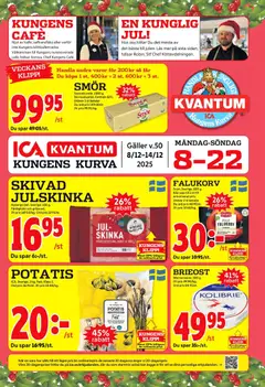 ICA Kvantum - Kungens Kurva - Förhandsvisning av reklamblad från butik ICA Kvantum aktuell från 08.12.2025