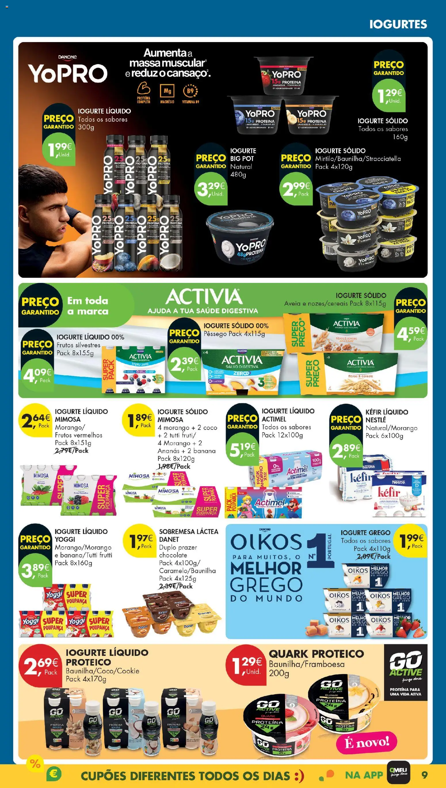 Pingo Doce Poupe Esta Semana Madeira │ válido de 11.11.2025 | Página: 9 | Produtos: Iogurtes, Nestlé, Chocolate, Iogurte liquido