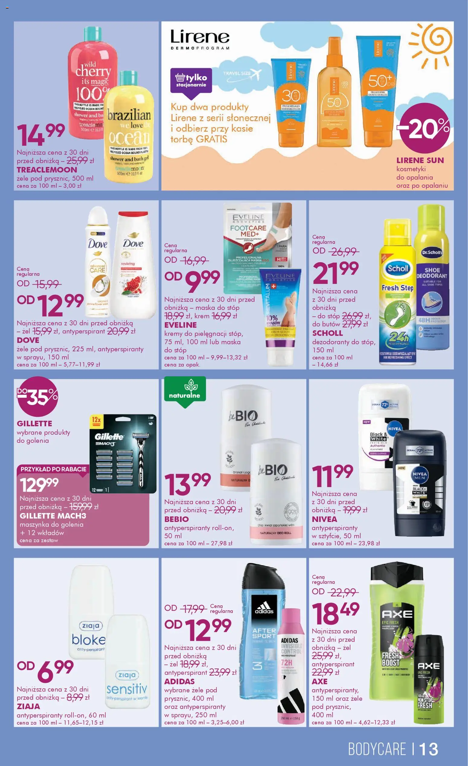 Super-pharm gazetka od 24.04.2026 | Strona: 13 | Produkty: Kosmetyki, Maszynka do golenia, Maska, Krem