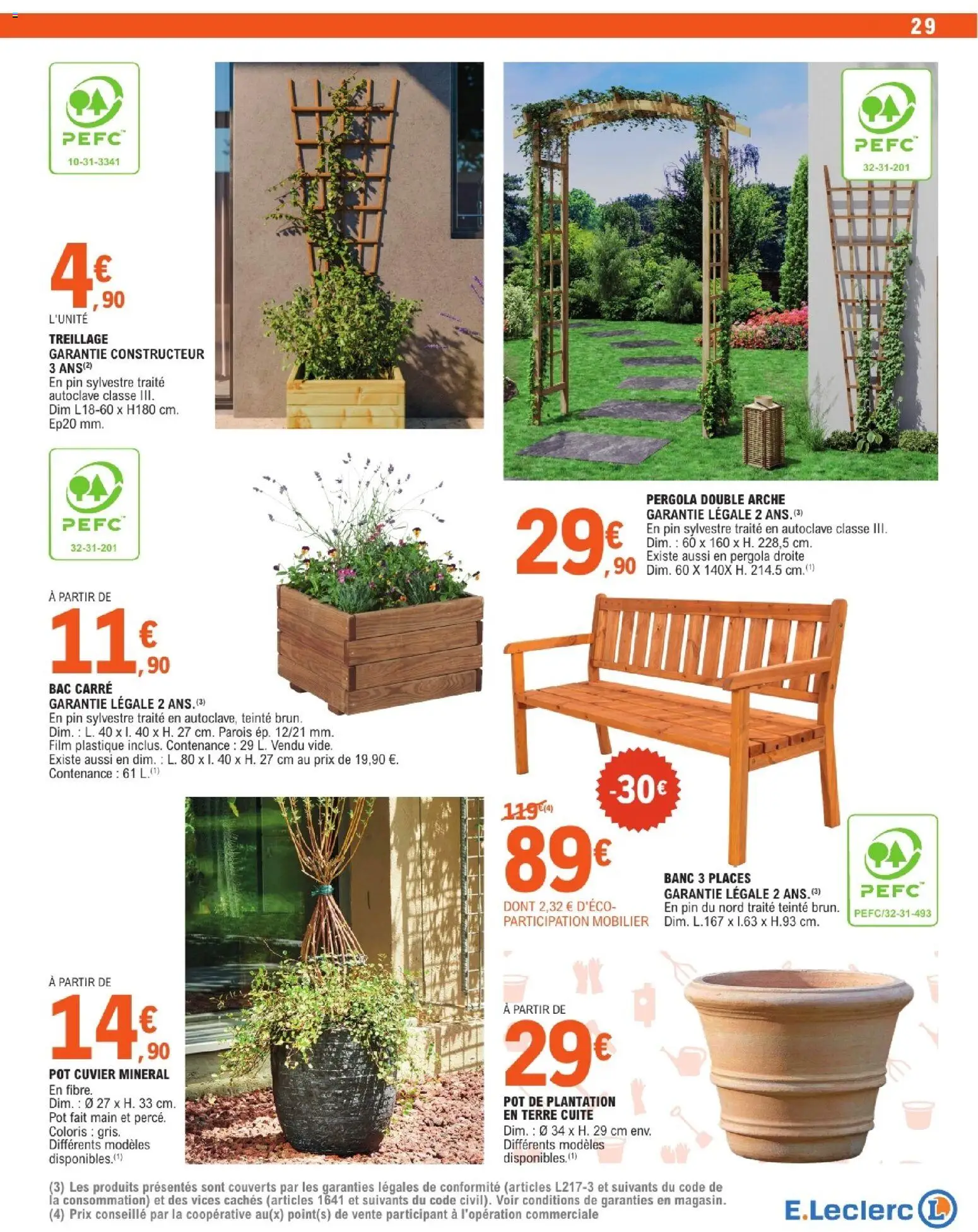 {H1} | Page: 29 | Produits: Pergola