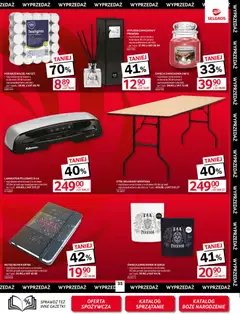 Pogląd oferty "Selgros cash&carry Gazetka - Oferta przemysłowa" - ważna od 06.11.2025 | Strona: 37 | Produkty: Laminator, Stół