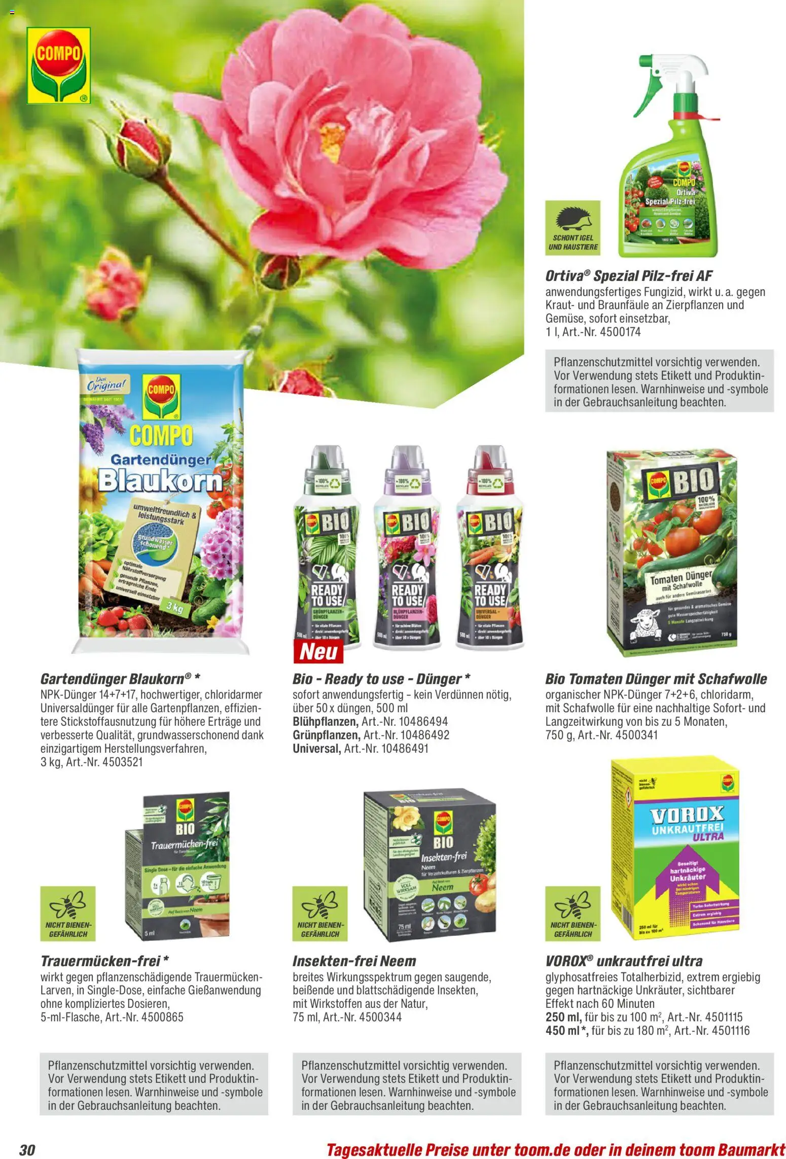 Toom Baumarkt Gewächshäuser & Anzucht 2026 – gültig ab 01.01.2026 | Seite: 30 | Produkte: Tomaten, Kraut