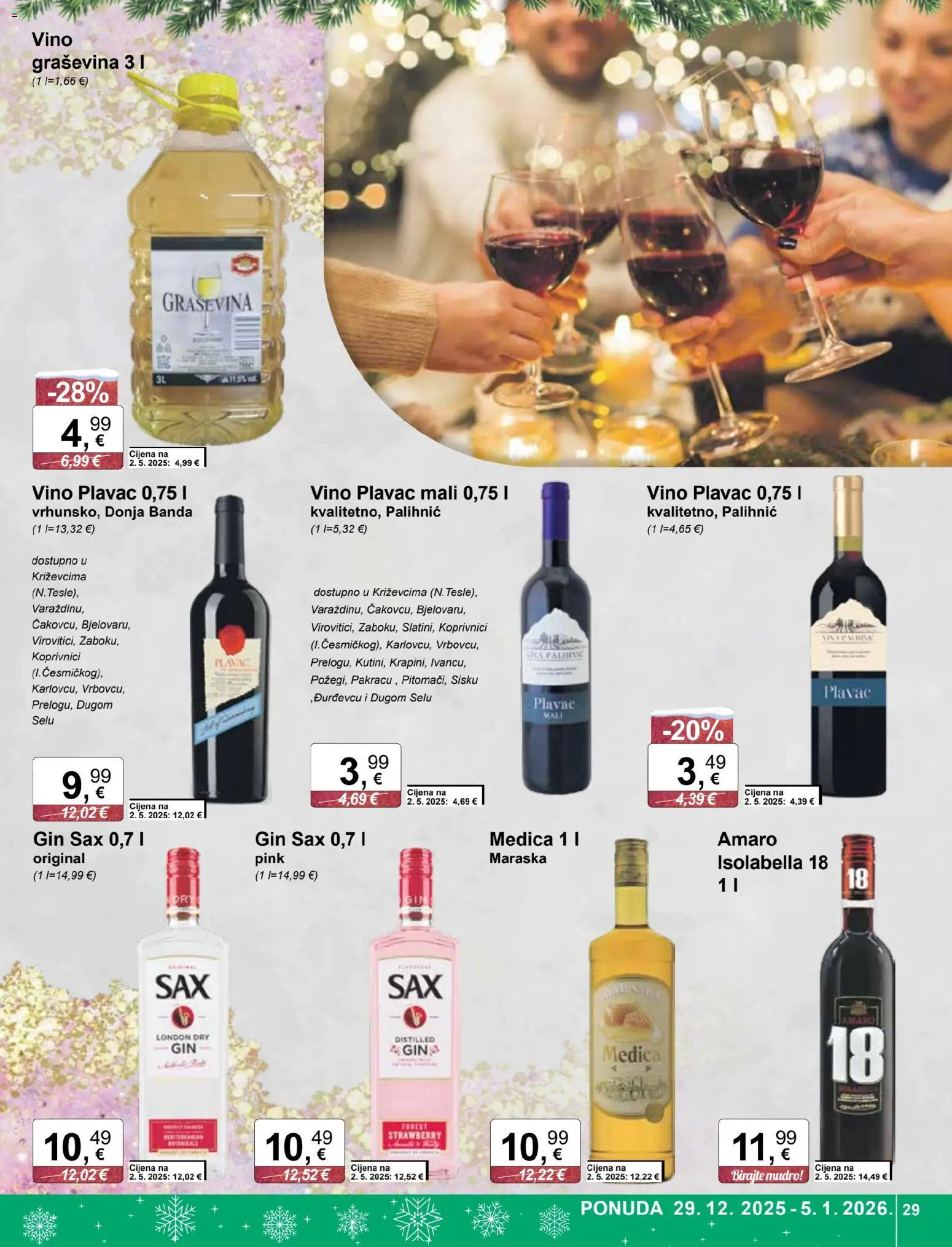 KTC katalog | vrijedi od 29.12.2025 | Stranica: 29 | Proizvodi: Gin, Vino