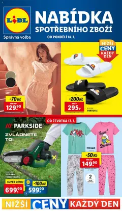 Náhled letáku Lidl leták - Spotřební zboží od 14.07.2025