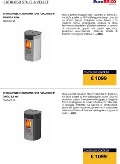 Anteprima del volantino Eurobrico Stufe a Pellet catalogo valido a partire dal 23.07.2025 | Pagina: 7 | Prodotti: Pellet, Stufa a pellet, Stufa
