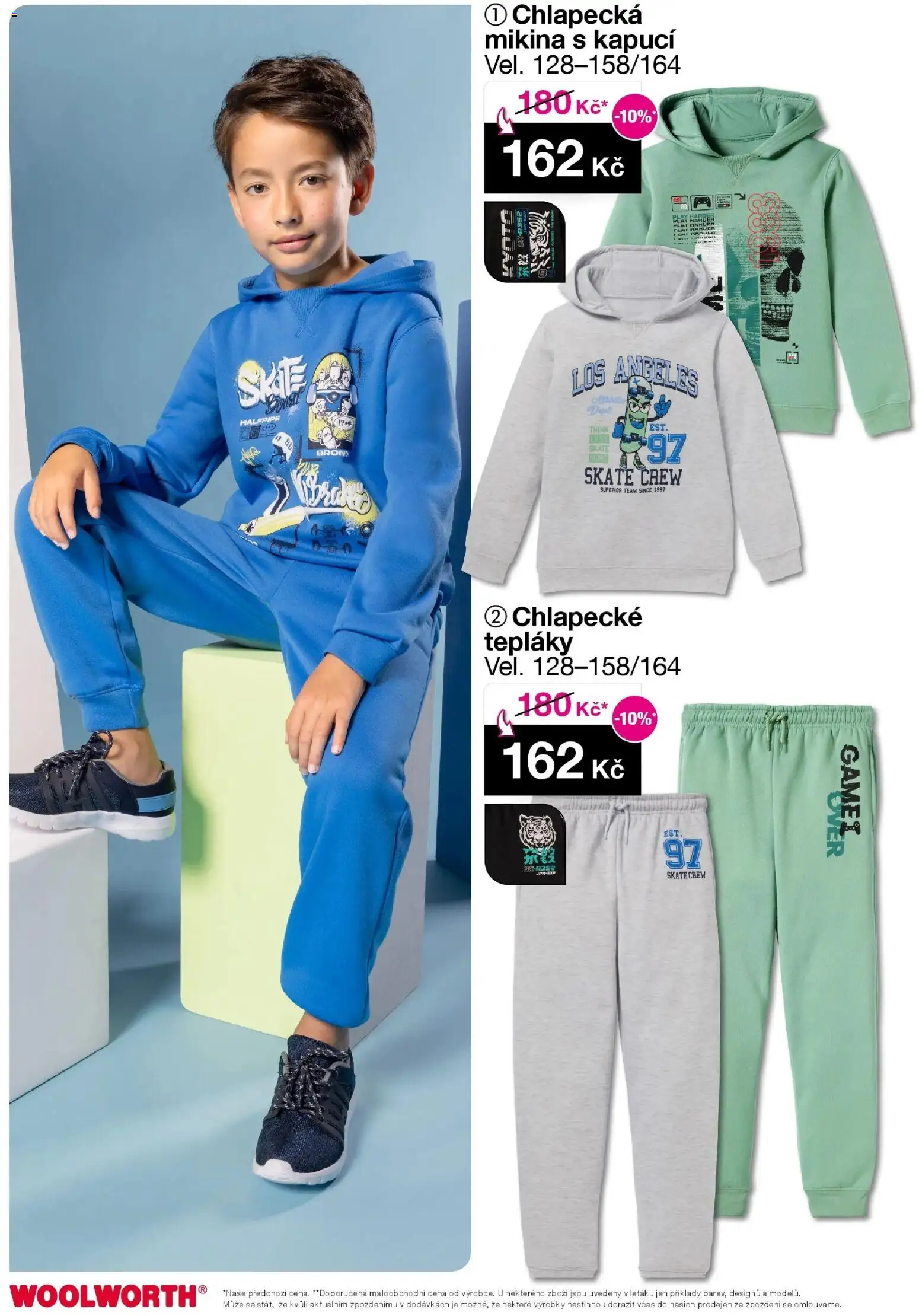 Woolworth leták od 05.12.2025 | Strana: 8 | Produkty: Mikina, Tepláky