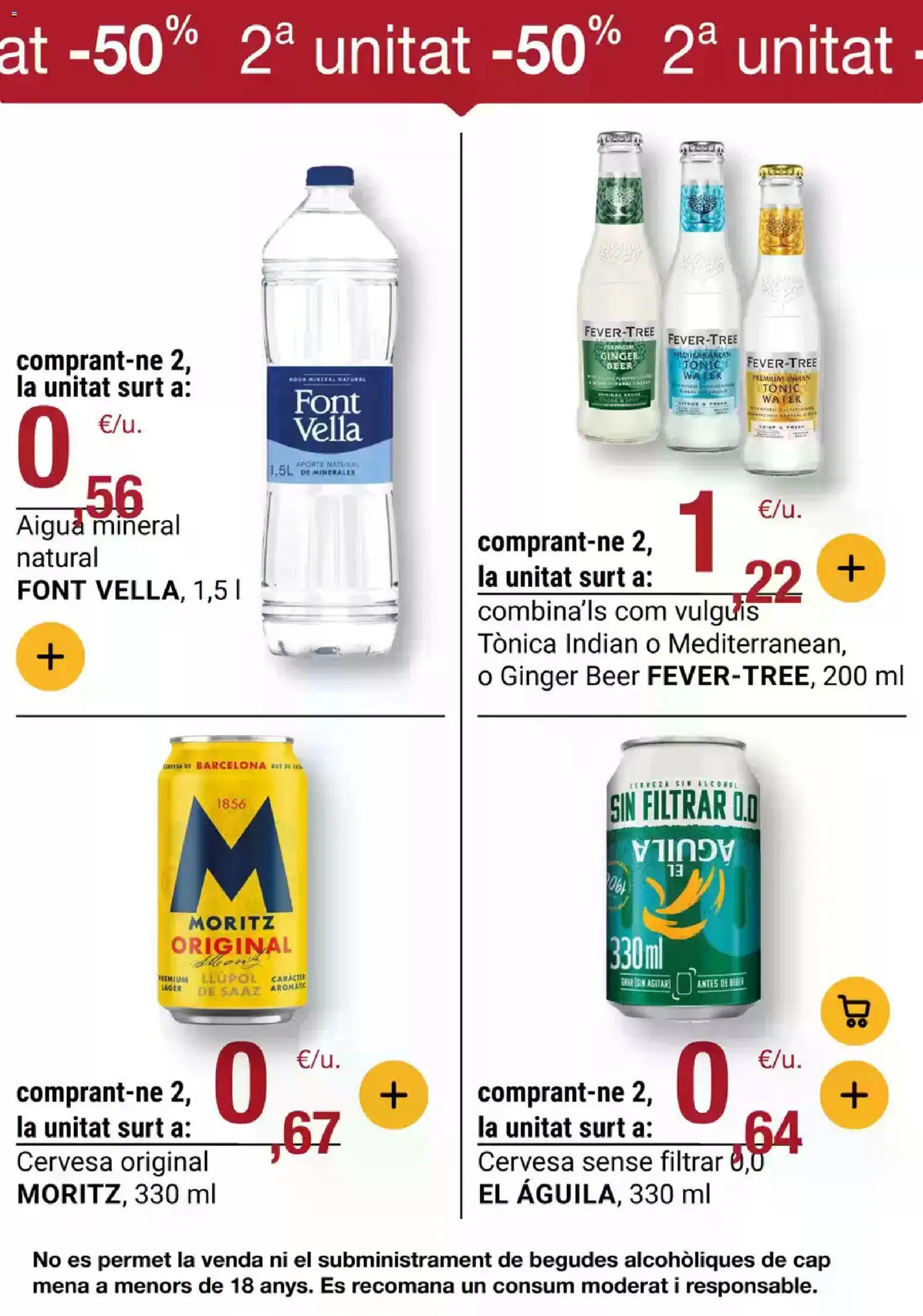 Bonpreu folleto │ válido desde el 21.10.2025 | Página: 36 | Productos: Agua mineral