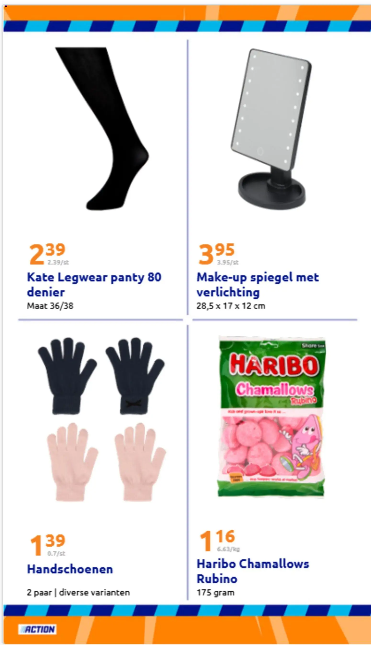 {H1} | Pagina: 22 | Producten: Handschoenen, Panty, Spiegel, Verlichting