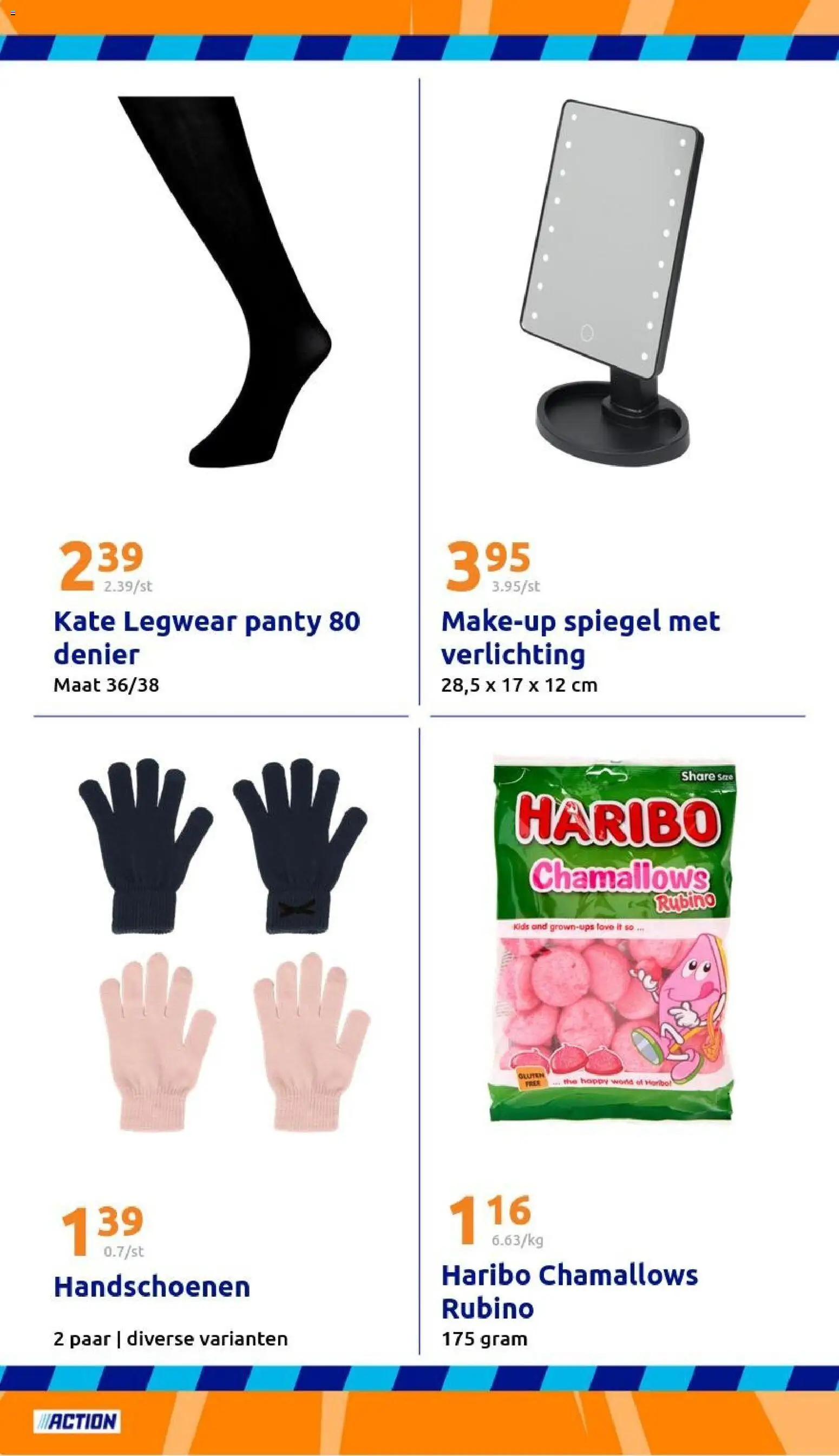 {H1} | Pagina: 22 | Producten: Handschoenen, Panty, Spiegel, Verlichting