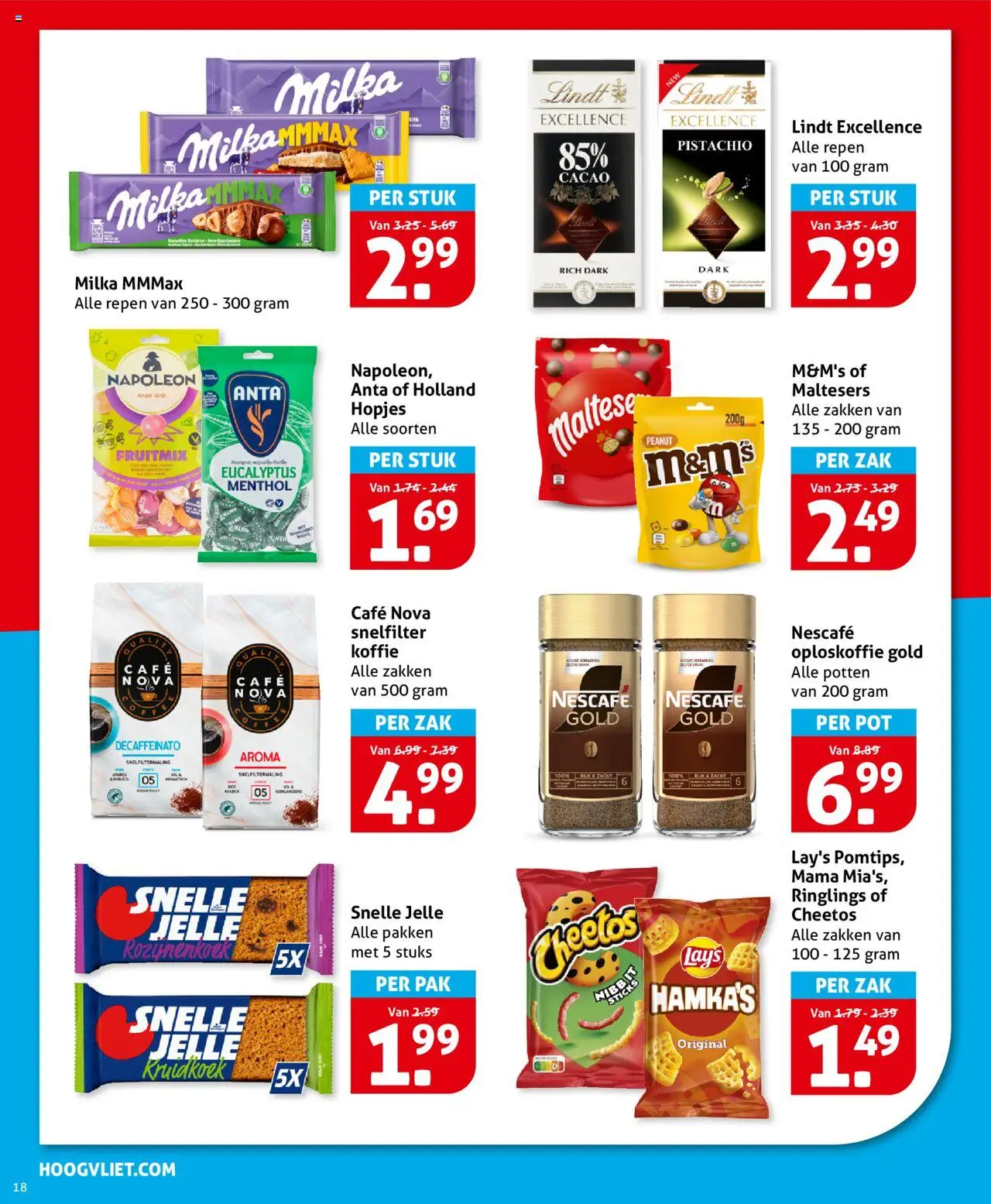  | Pagina: 18 | Producten: Koffie, Pot, Oploskoffie, Nescafe