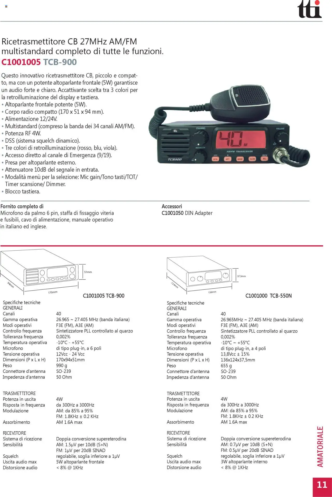 Volantino GBC del 31.05.2025 | Pagina: 11 | Prodotti: Radio, Cavo, Connettore, Presa