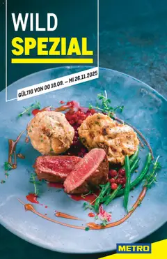 Metro  Wild Spezial ab 18.09.2025 gültig