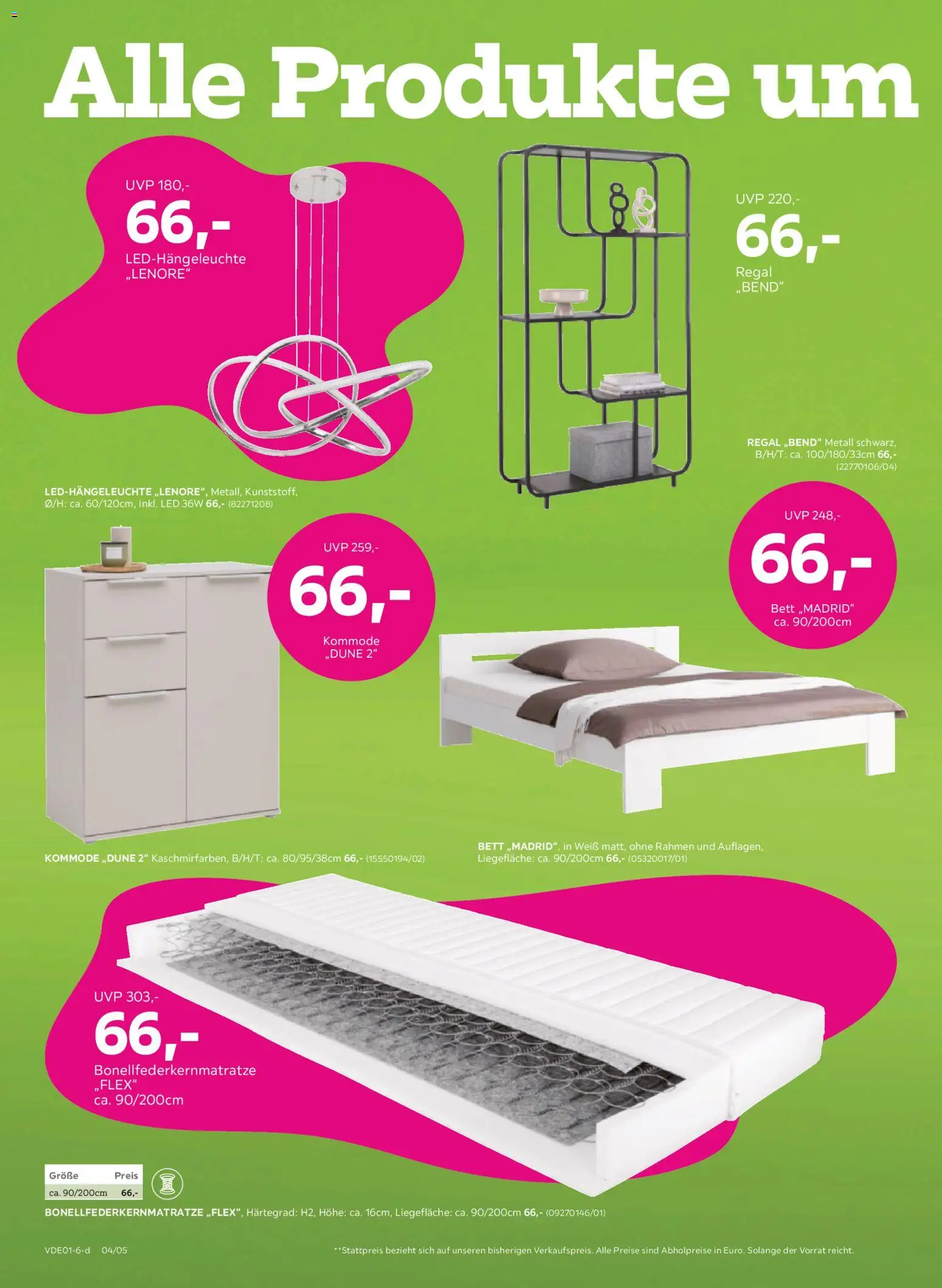 Mömax Prospekt 	 – gültig ab 19.01.2026 | Seite: 12 | Produkte: Bett, Kommode, Regal