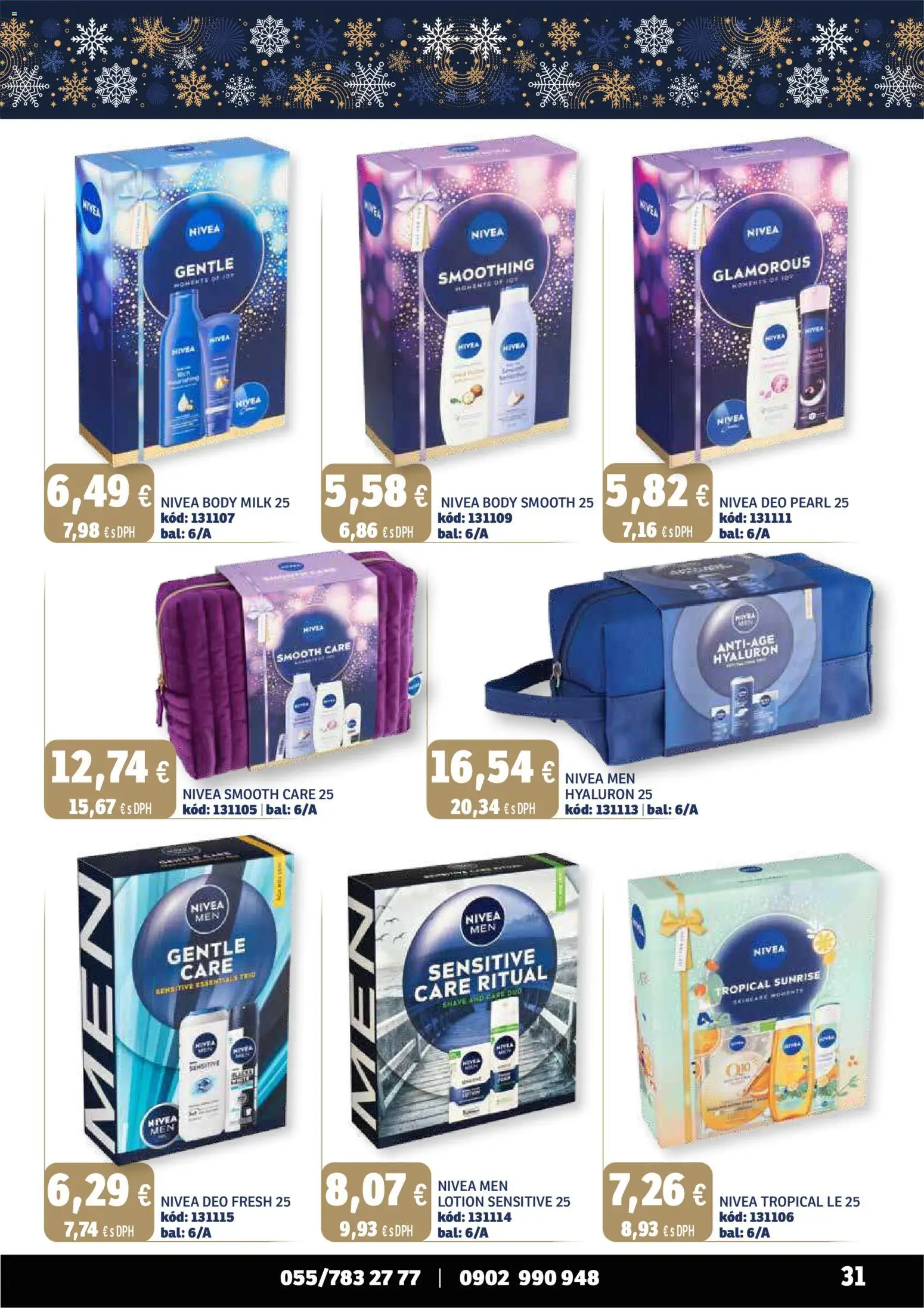 Nové Labaš akcie – leták je platný od 14.11.2025 | Strana: 31 | Produkty: Nivea