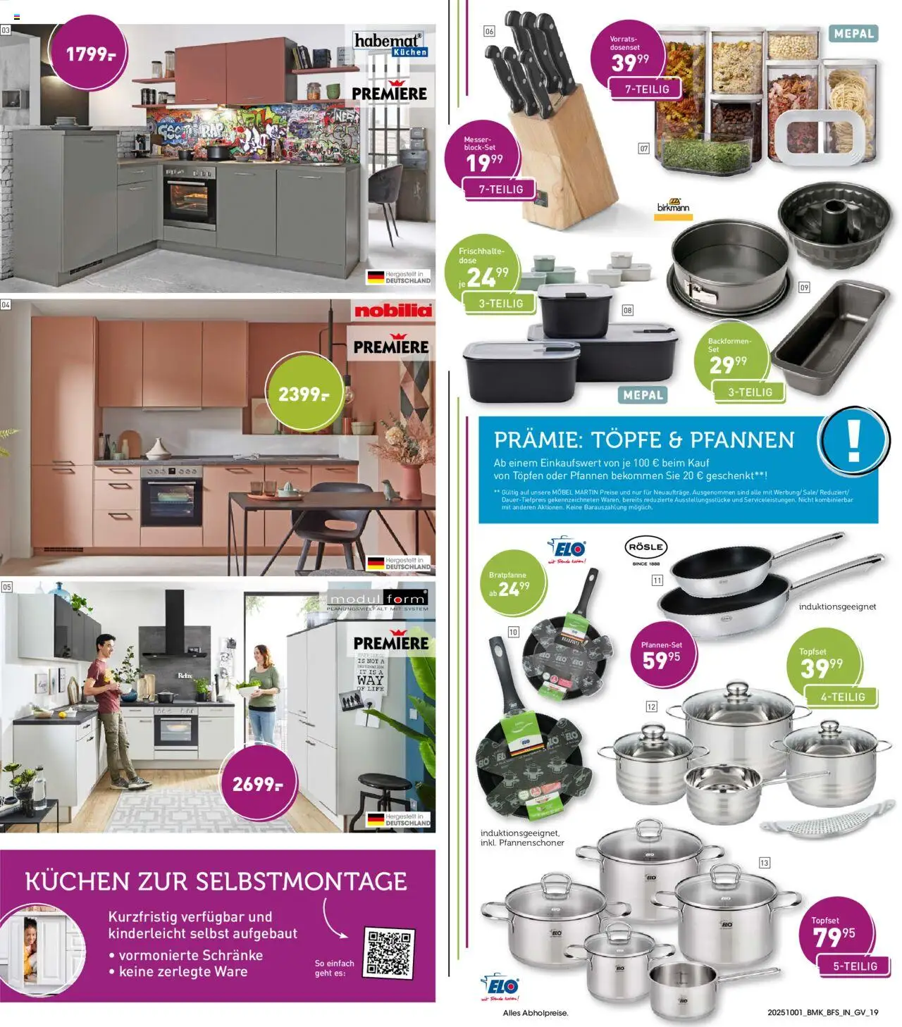 Möbel Martin Prospekt Besser schlafen	  – gültig ab 01.10.2025 | Seite: 19 | Produkte: Kuchen