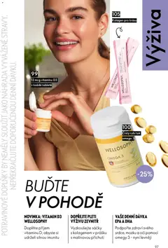 Náhled letáku Oriflame katalog č.15/2025 od 22.10.2025 | Strana: 97 | Produkty: Omega 3, Tuk Omega, Omega, Kolagen