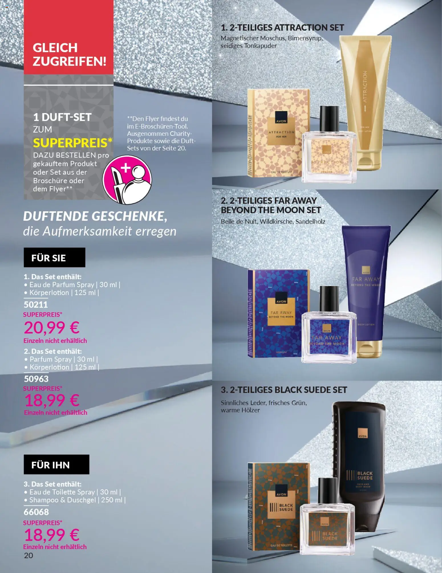 Avon - Black Friday – gültig ab 01.11.2025 | Seite: 22 | Produkte: Toilette, Duft, Körperlotion, Eau de Parfum