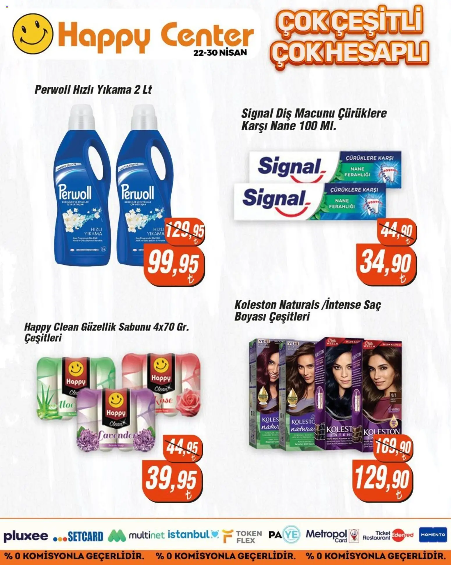 Happy Center Katalog - 22.04.2026 tarihinden itibaren geçerlidir | Sayfa: 7 | Ürünler: Diş macunu, Nane