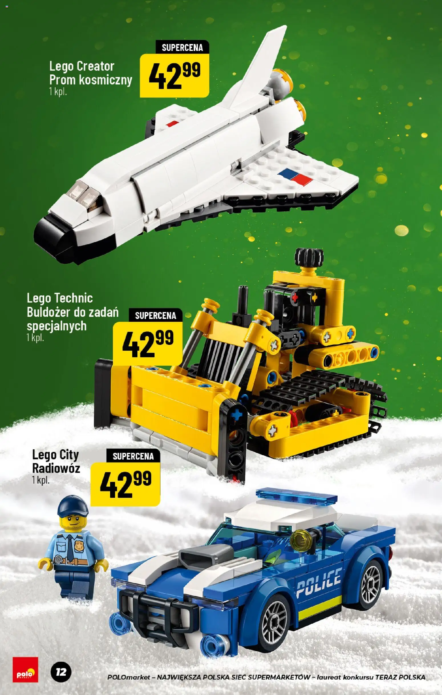 POLOmarket Gazetka - Boże Narodzenie od 07.11.2025 | Strona: 12 | Produkty: Lego