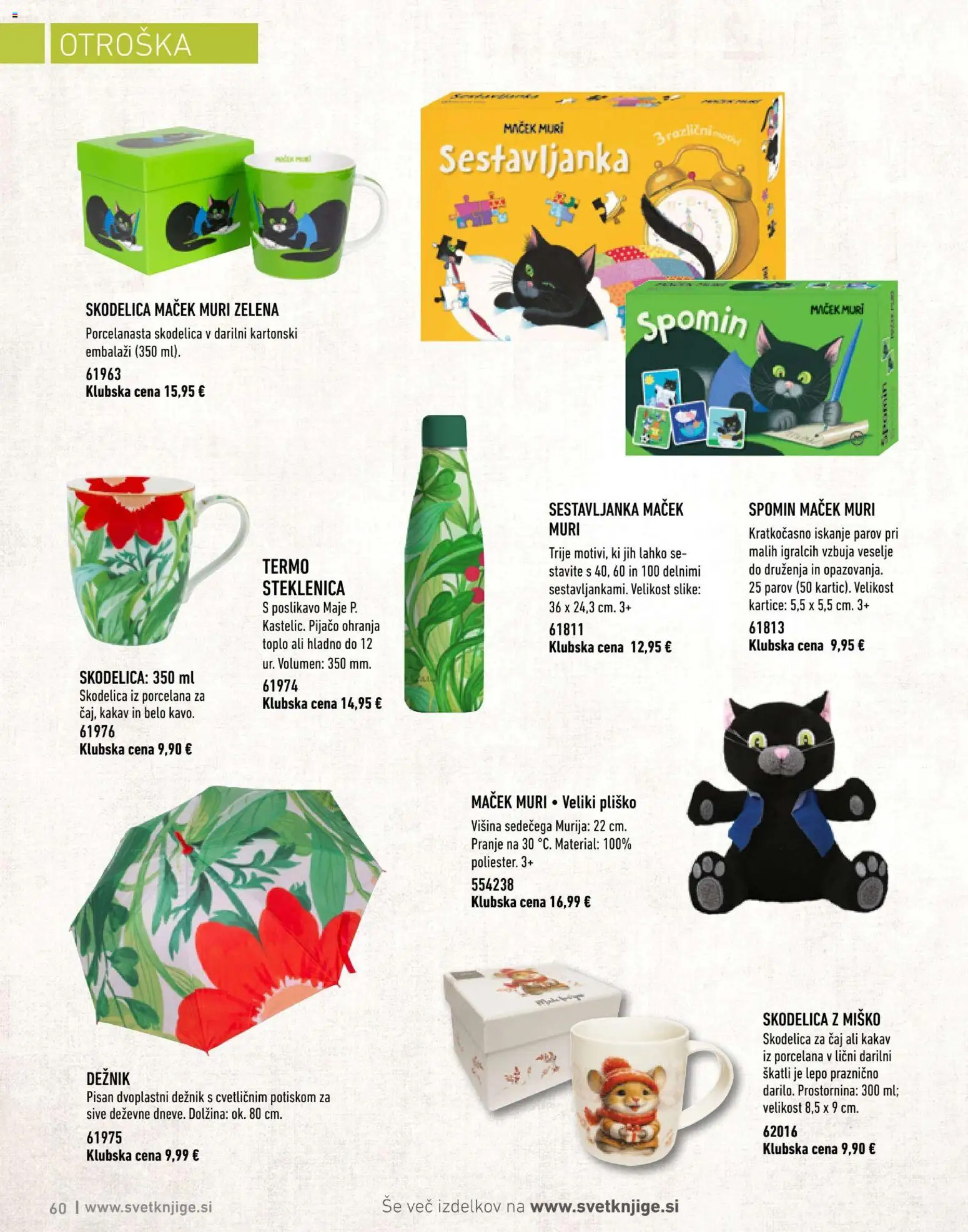 Novi Mladinska Knjiga katalog ponudbe – veljaven od 01.01.2026 | Stran: 60 | Izdelki: Steklenica, Skodelica, Caj, Deznik