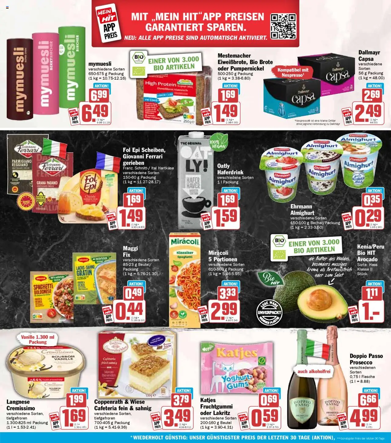 HIT Prospekt 	 - gültig ab dem 28.07.2025 | Seite: 18 | Produkte: Cremissimo, Maggi, Katjes, Dallmayr