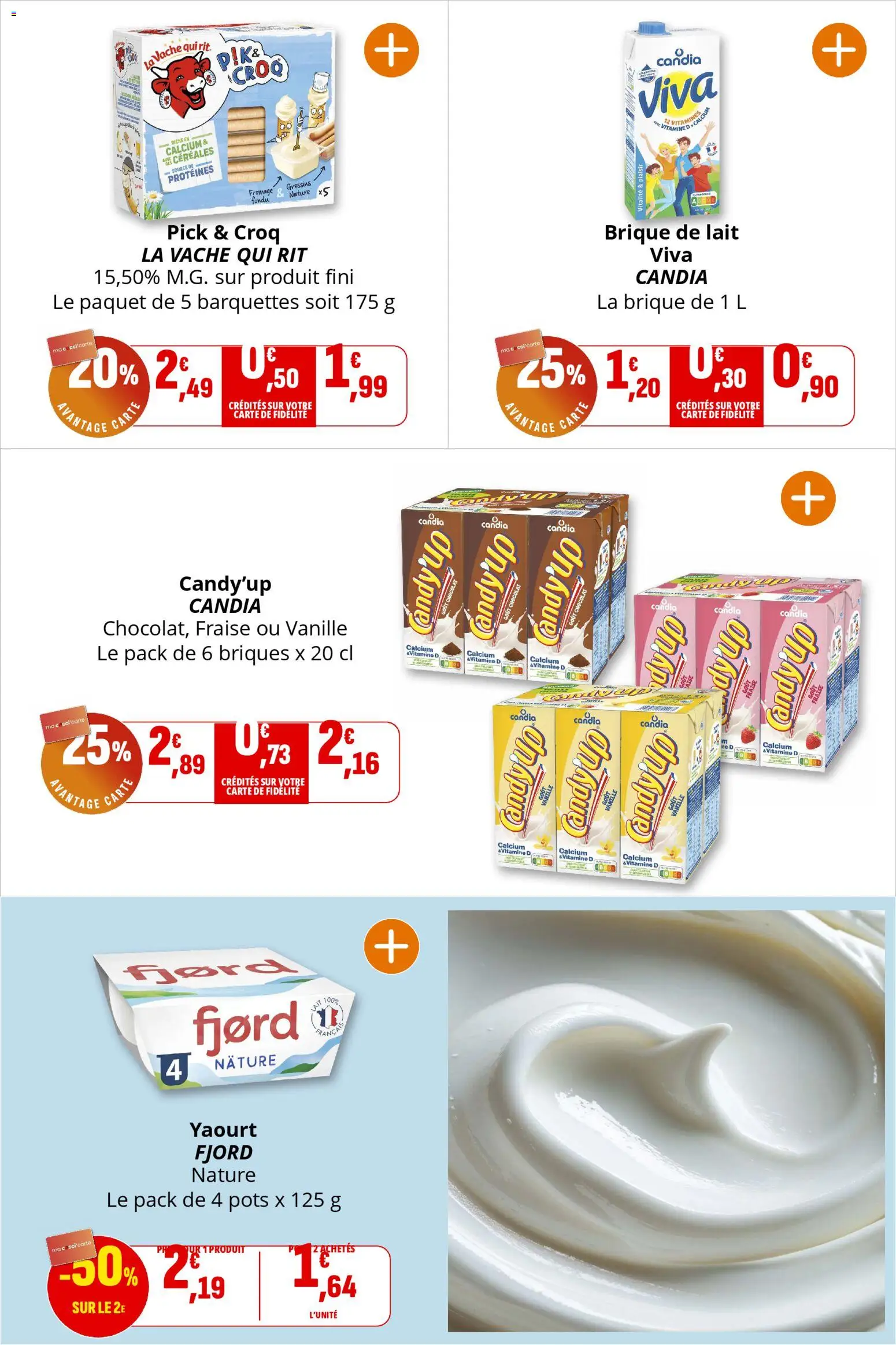 {H1} | Page: 13 | Produits: Fraise, Briques, Yaourt, Céréales