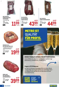 Metro  Wild Spezial gültig ab 18.09.2025 | Seite: 18 | Produkte: Wurst, Schweinefleisch