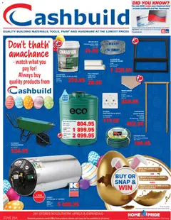 Cashbuild specials catalogue – valid from 23.03.2026