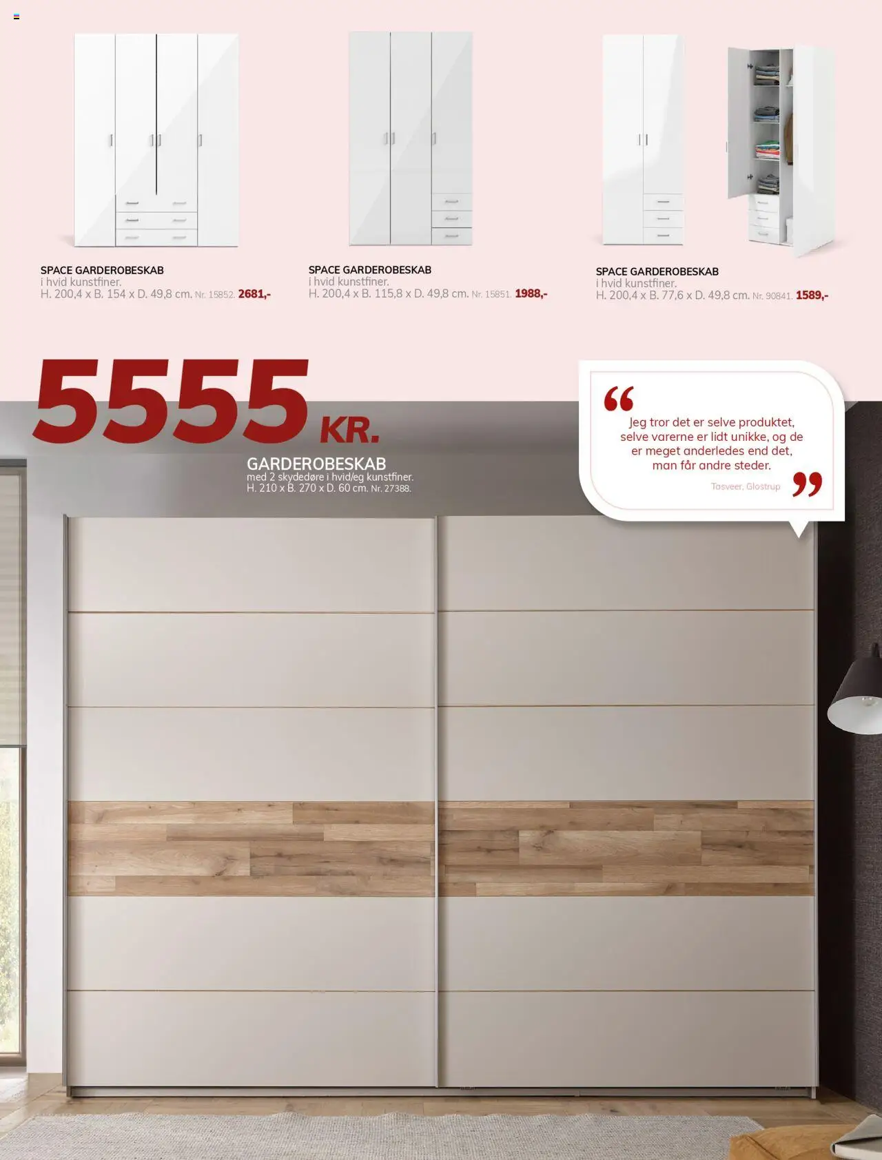 Daells Bolighus tilbudsavis – gyldig fra 11.09.2025 | Side: 25 | Produkter: Skydedøre