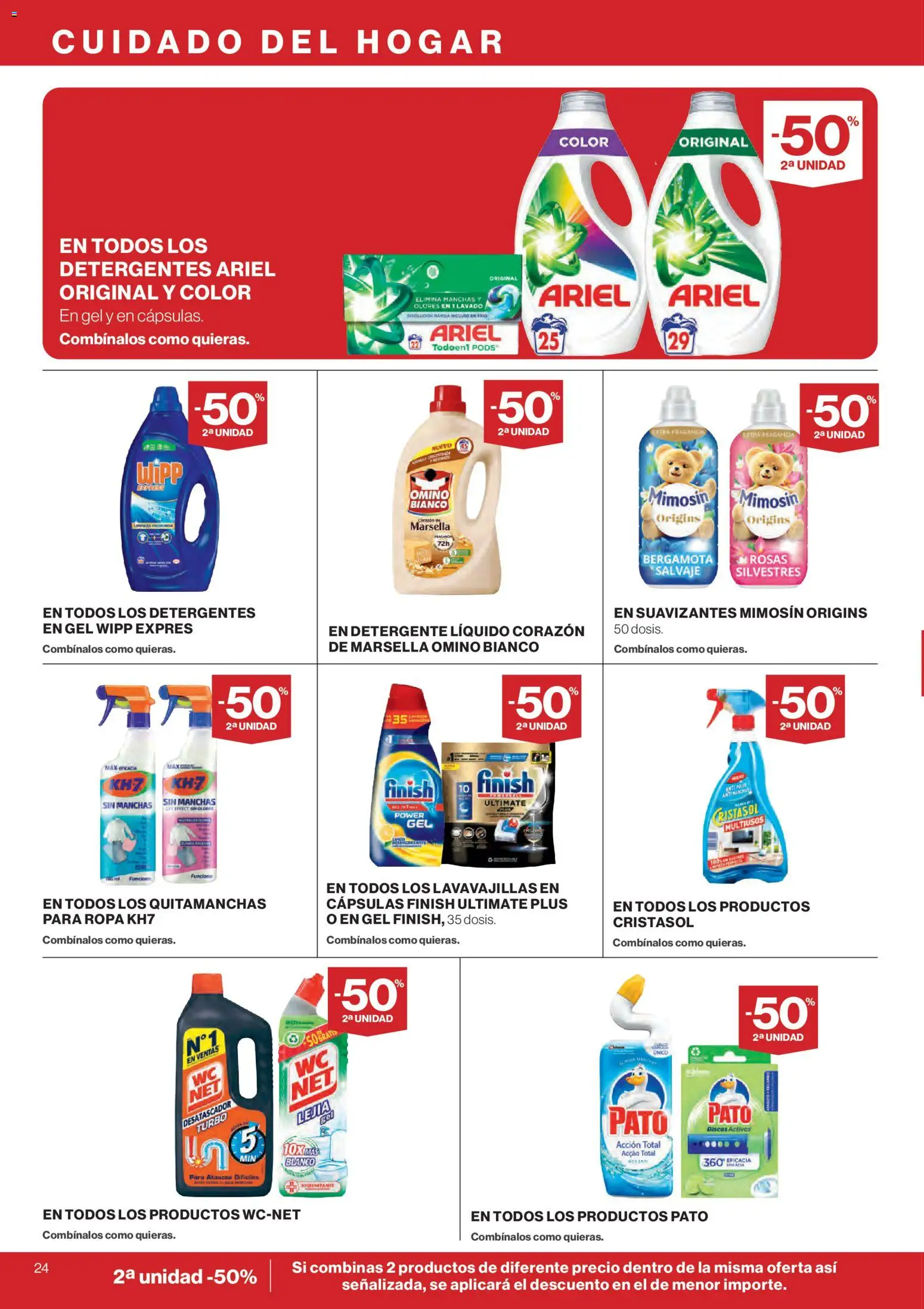 Supercor Canarias │ válido desde el 09.04.2026 | Página: 24 | Productos: Fragancia, Quitamanchas, Ropa, Lavavajillas