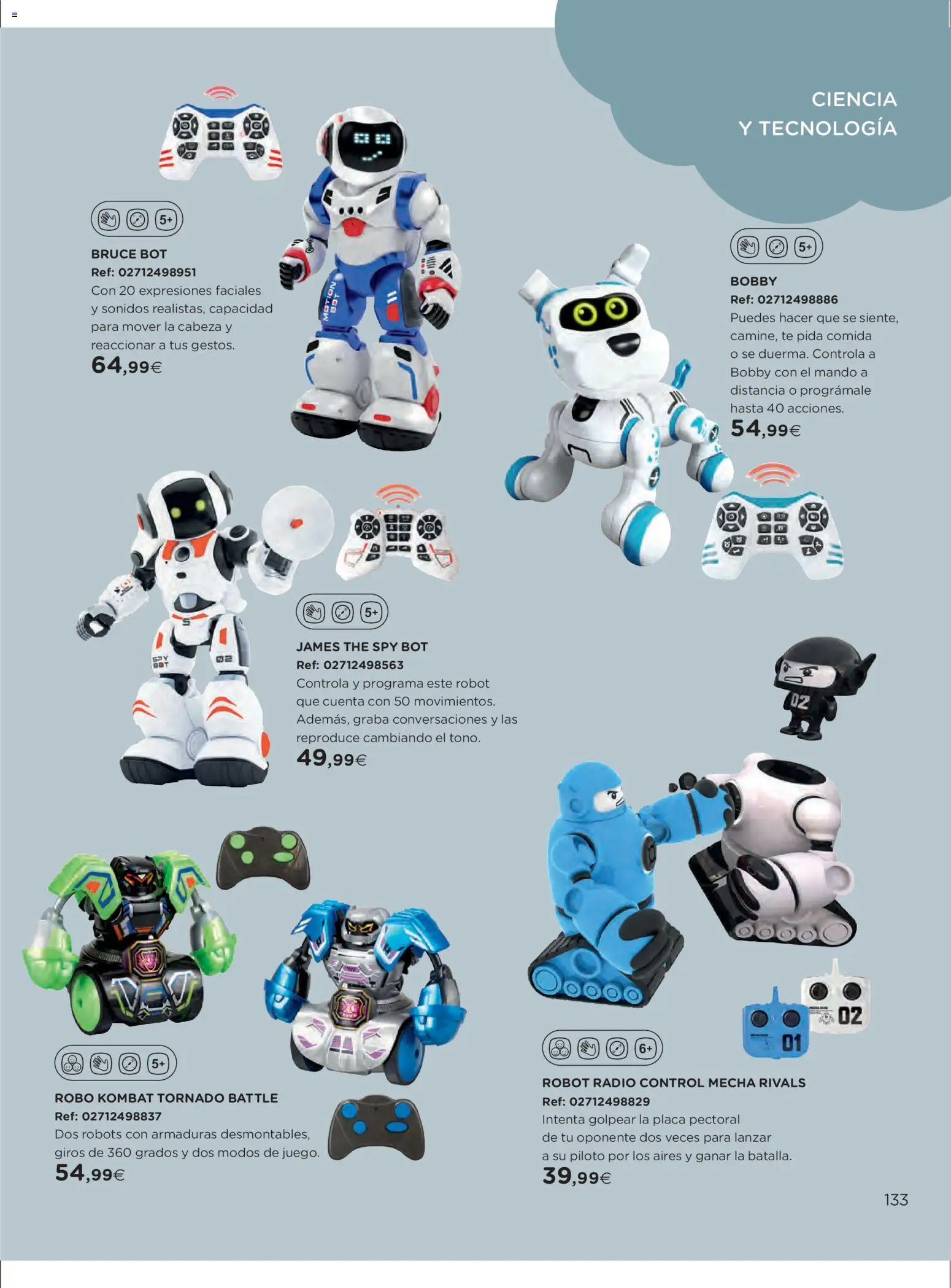 El Corte Inglés ofertas │ válido desde el 27.10.2025 | Página: 133 | Productos: Té, Radio, Robot