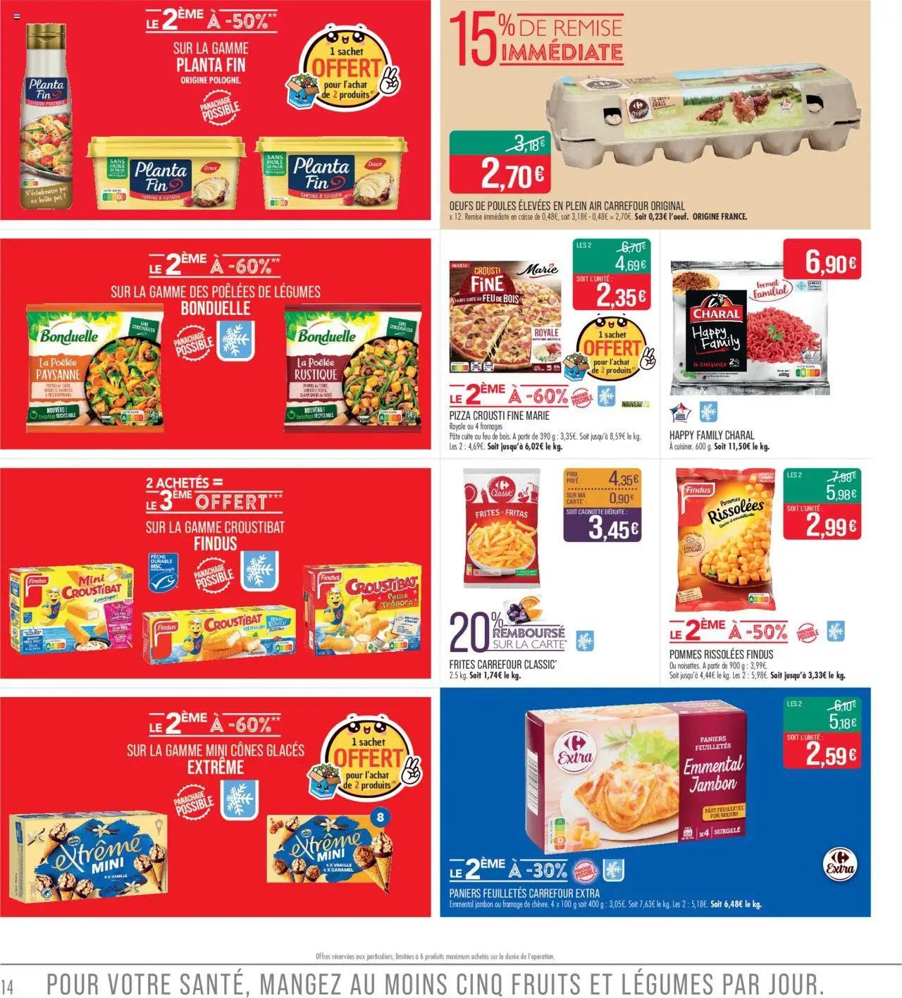  | Page: 14 | Produits: Glaces, Pêche, Cônes, Fromage